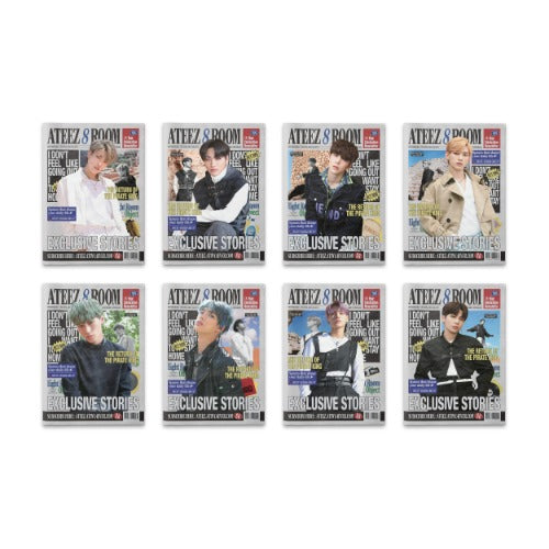 [Pre-Order] ATEEZ - 8ROOM 7TH ANNIVERSARY POP-UP OFFICIAL MD 7-YEAR CELEBRATION NEWSLETTER