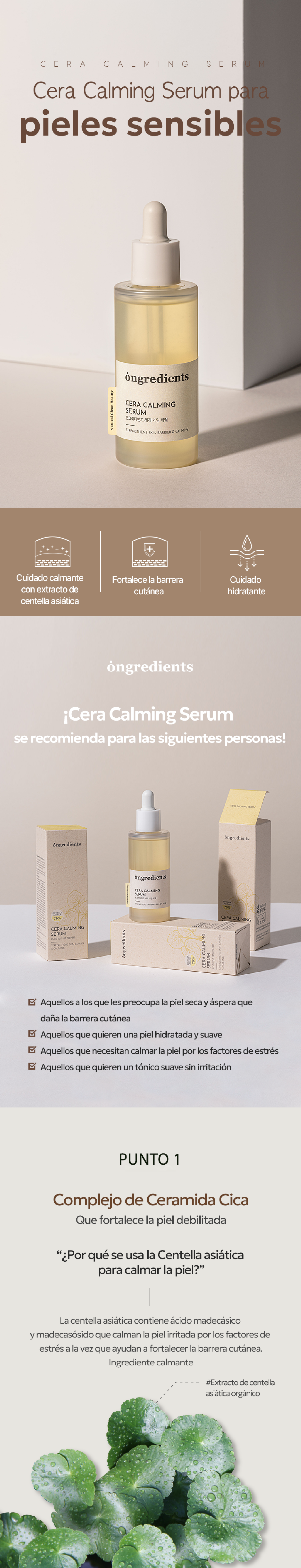 ongredients Cera Calming Serum