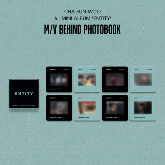 [Pre-Order] CHA EUN WOO - ENTITY 1ST MINI ALBUM M/V BEHIND PHOTOBOOK OFFICIAL MD FILM PHOTO SET