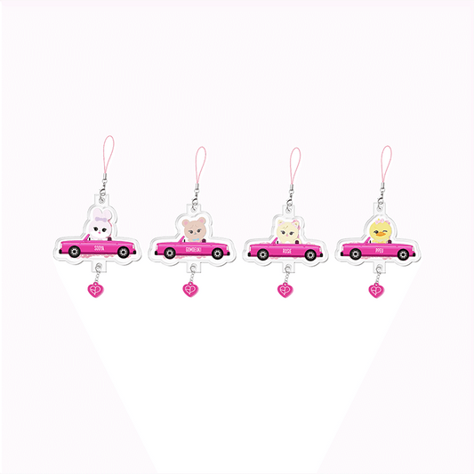 [Pre-Order] BLACKPINK - JUMP POP UP OFFICIAL MD CHARACTER AIRTUBE KEYRING