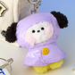 BT21 - MINI MININI RAINY DAY DOLL KEYRING