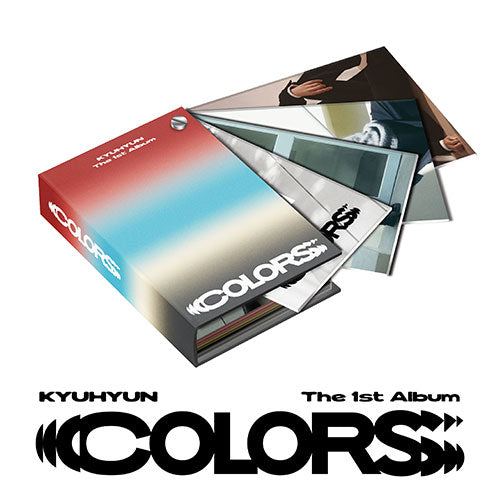 [Pre-Order] KYUHYUN - COLORS 1ST FULL ALBUM COLOR SWATCH BOOK VER