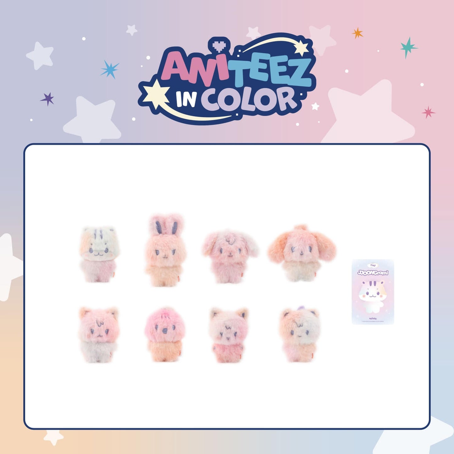 [Pre-Order] ATEEZ - ANITEEZ IN COLOR POP UP OFFICIAL MD COLOR MIX TINY ANITEEZ DOLL
