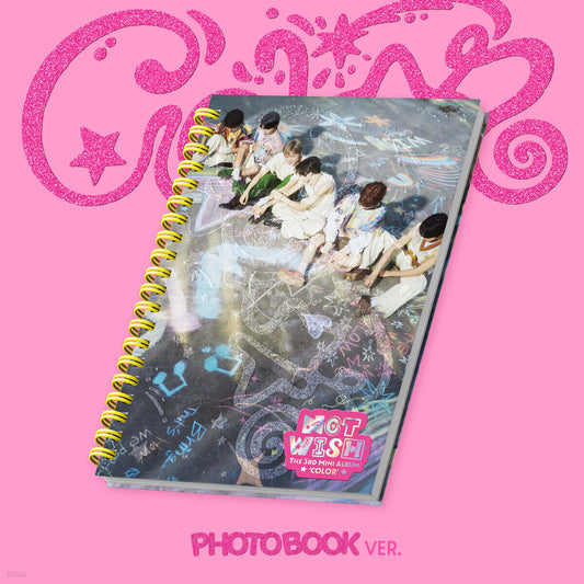 NCT WISH - COLOR 3RD MINI ALBUM PHOTOBOOK VER
