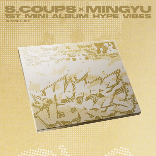[Pre-Order] SEVENTEEN S.COUPS X MINGYU - HYPE VIBES 1ST MINI ALBUM COMPACT VER
