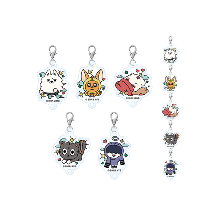 [Pre-Order] TXT - 2025 PPULBATU CAFE OFFICIAL MD CONNECTABLE ACRYLIC KEYCHAIN
