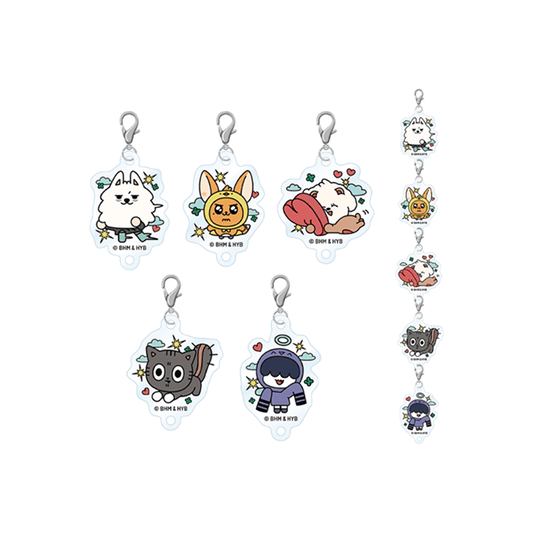 [Pre-Order] TXT - 2025 PPULBATU CAFE OFFICIAL MD CONNECTABLE ACRYLIC KEYCHAIN