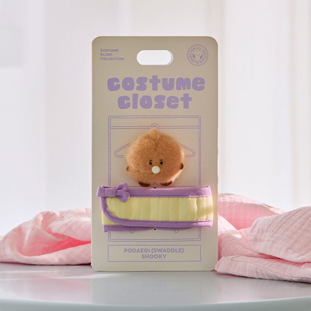 BT21 - BABY NEWBORN SEASON 2 DOLL & SWADDLE COSTUME CLOSET