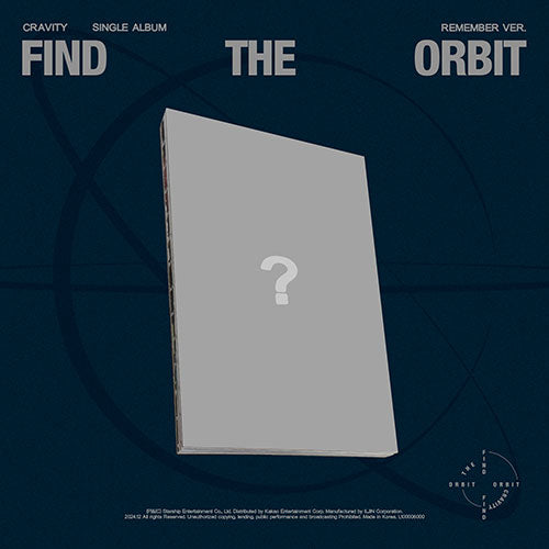 [Pre-Order] CRAVITY - FIND THE ORBIT SINGLE ALBUM SPECIAL REMEMBER VER