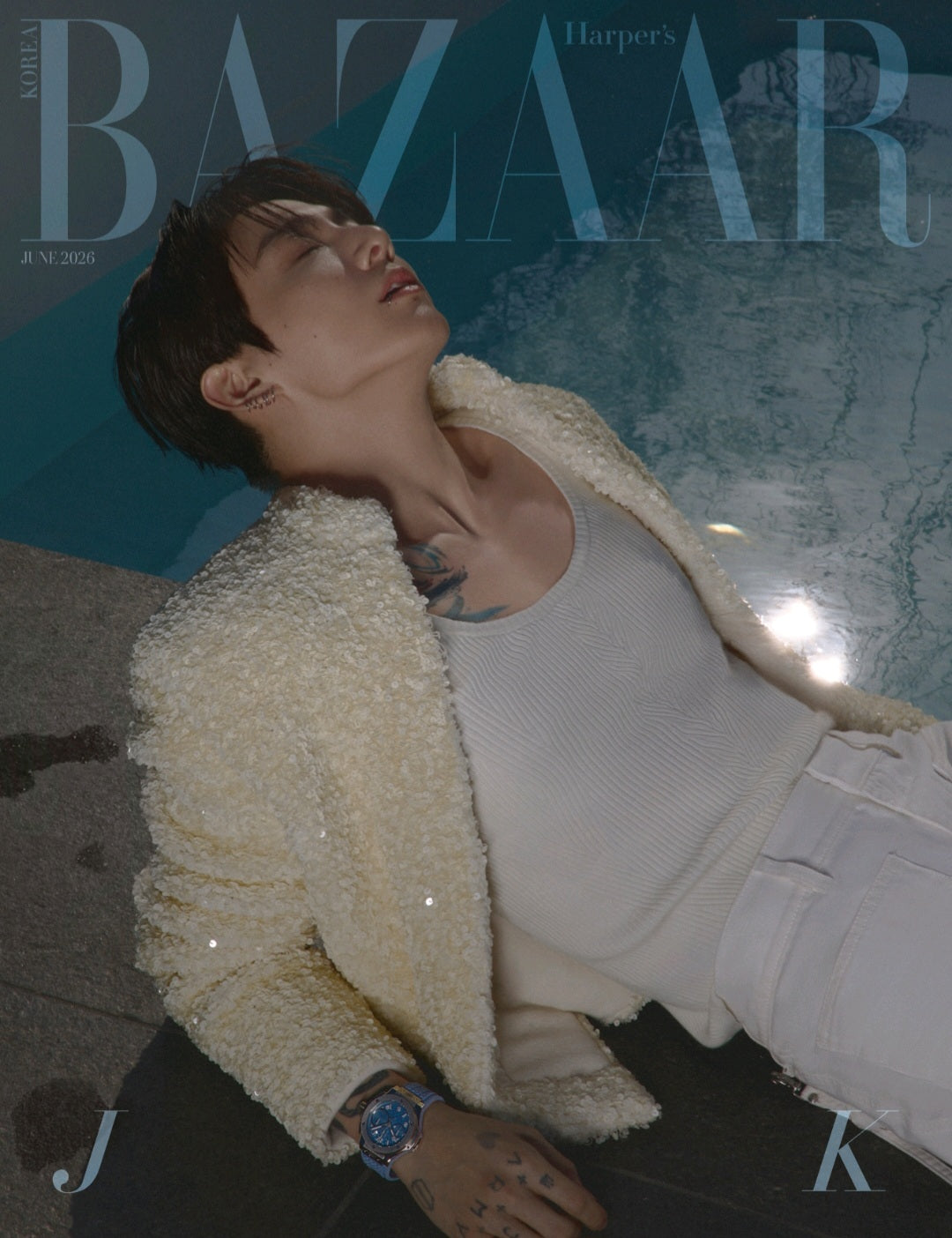BTS JUNG KOOK - BAZAAR MAGAZINE 2026 JUNE ISSUE PACKAGE SET (6ea)