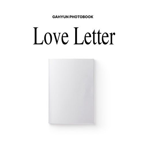 [Pre-Order] DREAMCATCHER GAHYUN - LOVE LETTER GAHYUN PHOTOBOOK