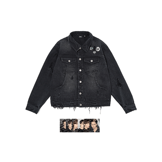 [Pre-Order] ENHYPEN - BLOOD SAGA WORLD TOUR OFFICIAL MD DENIM JACKET