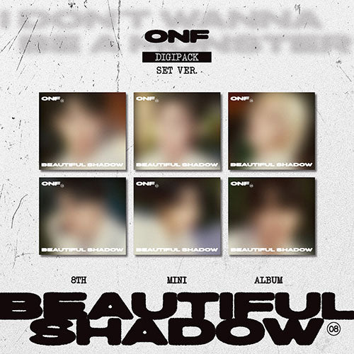 ONF - BEAUTIFUL SHADOW 8TH MINI ALBUM DIGIPACK RANDOM.