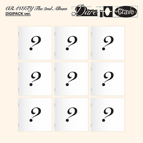 CRAVITY - DARE TO CRAVE 2ND ALBUM DIGIPACK