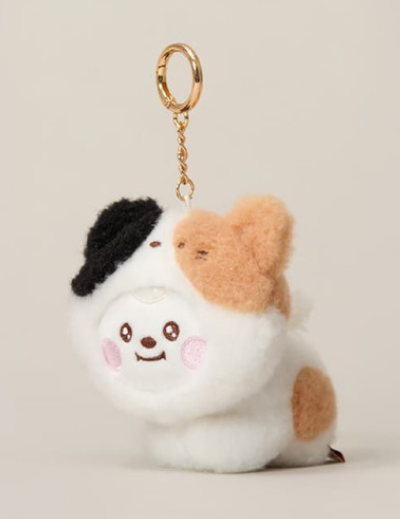[Pre-Order] BT21 - BABY MORE FLUFFY DOLL KEYRING