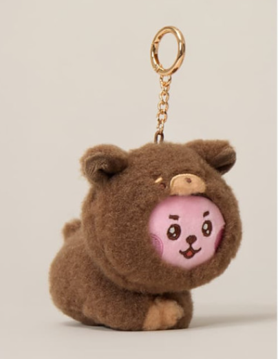 [Pre-Order] BT21 - BABY MORE FLUFFY DOLL KEYRING