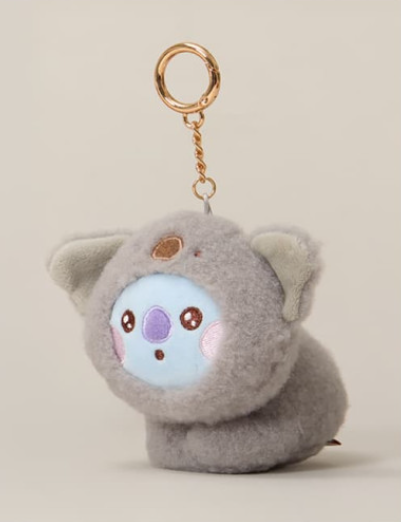 [Pre-Order] BT21 - BABY MORE FLUFFY DOLL KEYRING