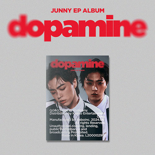 JUNNY - DOPAMINE EP ALBUM PHOTOBOOK