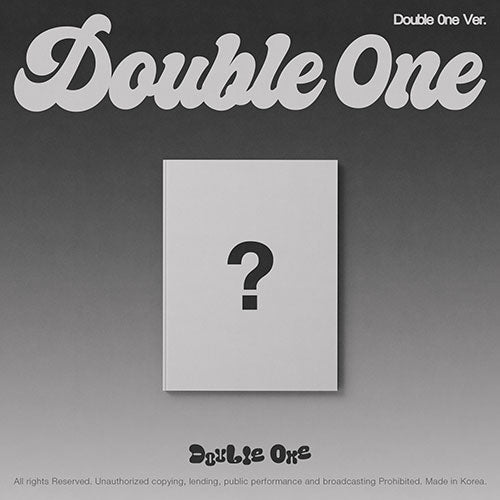 [Pre-Order] DOUBLE 0NE - XPERT 1ST MINI ALBUM DOUBLE 0NE VER