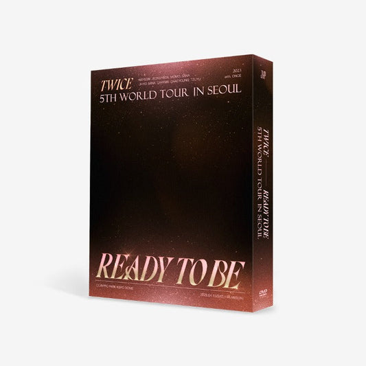[Pre-Order] TWICE - READY TO BE 5TH WORLD TOUR IN SEOUL  DVD