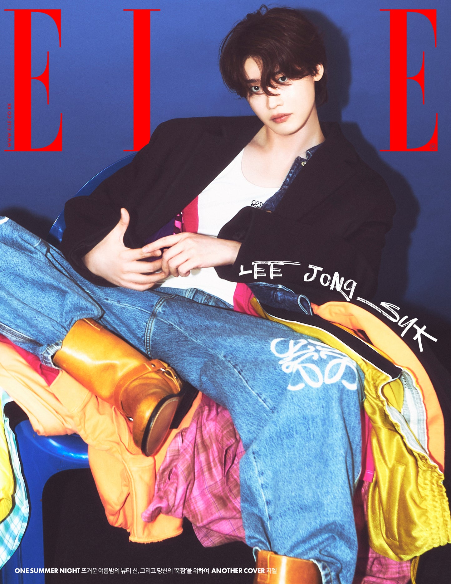 AESPA GISELLE, LEE JONG SUK - ELLE MAGAZINE 2024 AUGUST ISSUE