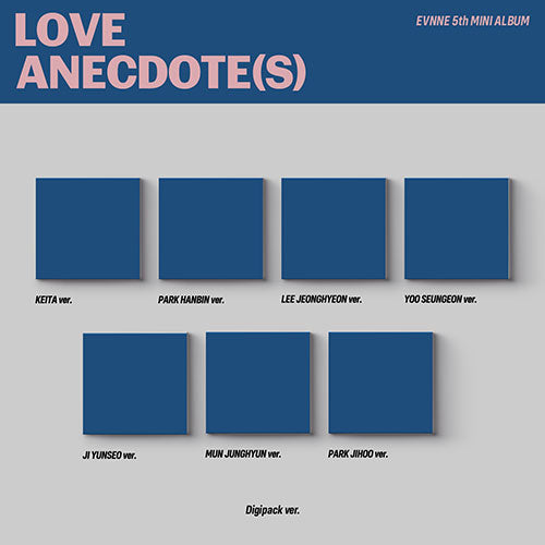 [Pre-Order] EVNNE - LOVE ANECDOTE(S) 5TH MINI ALBUM DIGIPACK