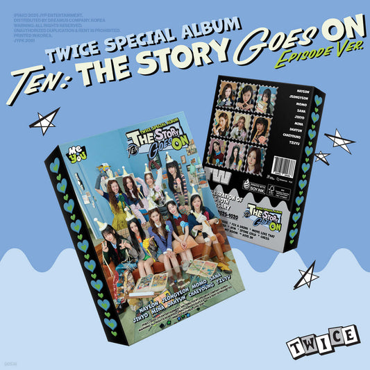 [Pre-Order] TWICE - TEN : THE STORY GOES ON SPECIAL ALBUM EPISODE VER
