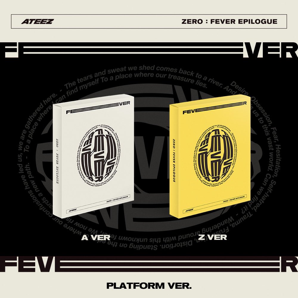 [Pre-Order] ATEEZ - ZERO : FEVER EPILOGUE 8TH MINI ALBUM PLATFORM