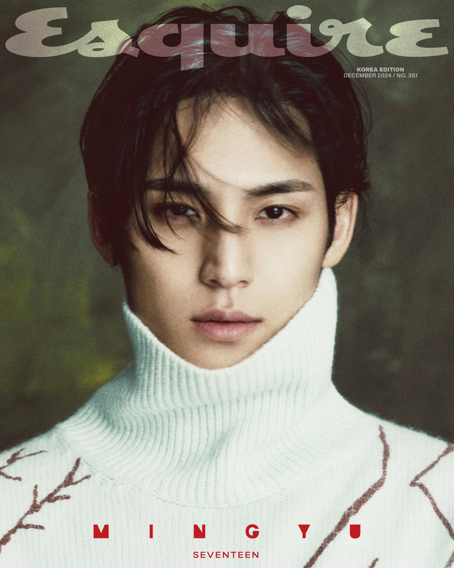 [Pre-Order] SEVENTEEN MINGYU - ESQUIRE MAGAZINE 2024 DECEMBER ISSUE