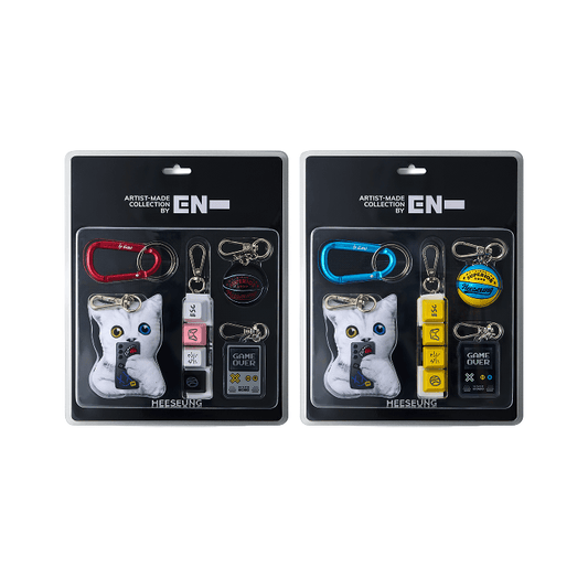 [2ND PRE-ORDER] ENHYPEN - ARTIST MADE COLLECTION BY ENHYPEN OFFICIAL MD EVAN'S UNSERIOUS KEYRING PACKAGE BY HEESEUNG