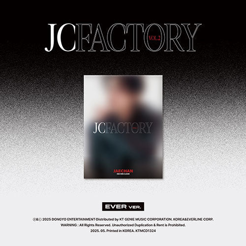[Pre-Order] JAECHAN - JCFACTORY VOL.2 2ND MINI ALBUM EVER VER