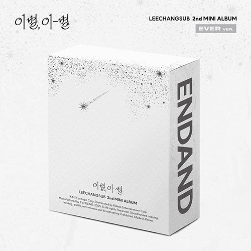 [Pre-Order] LEE CHANG SUB - ENDAND 2ND MINI ALBUM EVER VER