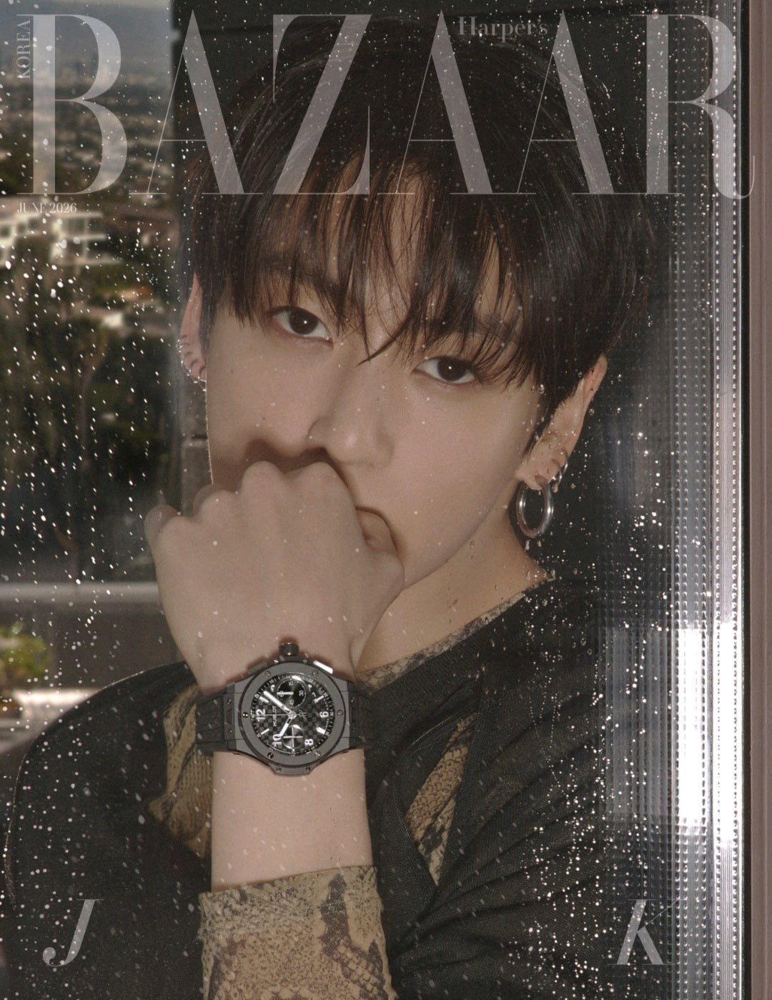 BTS JUNG KOOK - BAZAAR MAGAZINE 2026 JUNE ISSUE PACKAGE SET (6ea)
