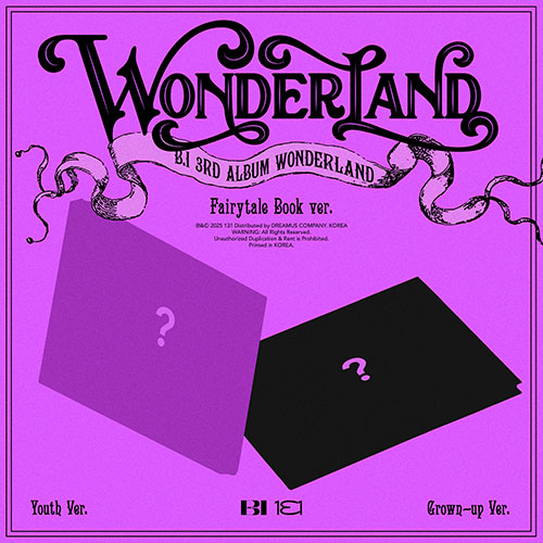[Pre-Order] B.I - WONDERLAND 3RD FULL ALBUM FAIRY TALE VER