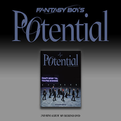 FANTASY BOYS - POTENTIAL 2ND MINI ALBUM MV BEHIND DVD