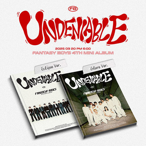 FANTASY BOYZ - UNDENIABLE 4TH MINI ALBUM STANDARD