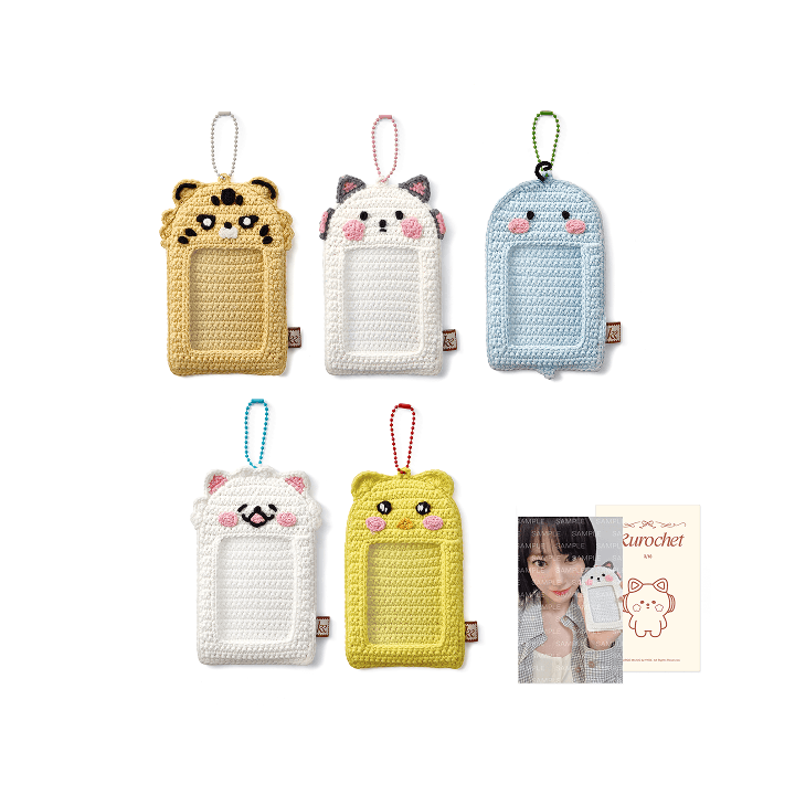 [Pre-Order] LE SSERAFIM - KKUROCHET 2ND OFFICIAL MD FIM'S CLUB PHOHTO CARD HOLDER