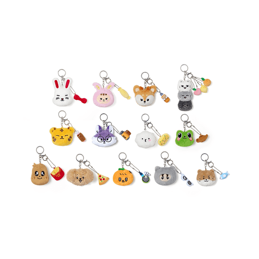 [Pre-Order] SEVENTEEN - MINITEEN 2ND OFFICIAL MD FACE PLUSH KEYRING