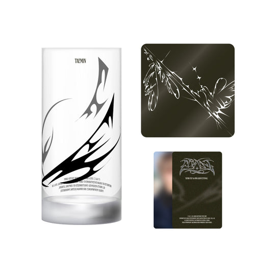 [Pre-Order] TAEMIN - ETERNAL THE 5TH MINI ALBUM EXHIBITION OFFICIAL MD GLASS & COASTER SET