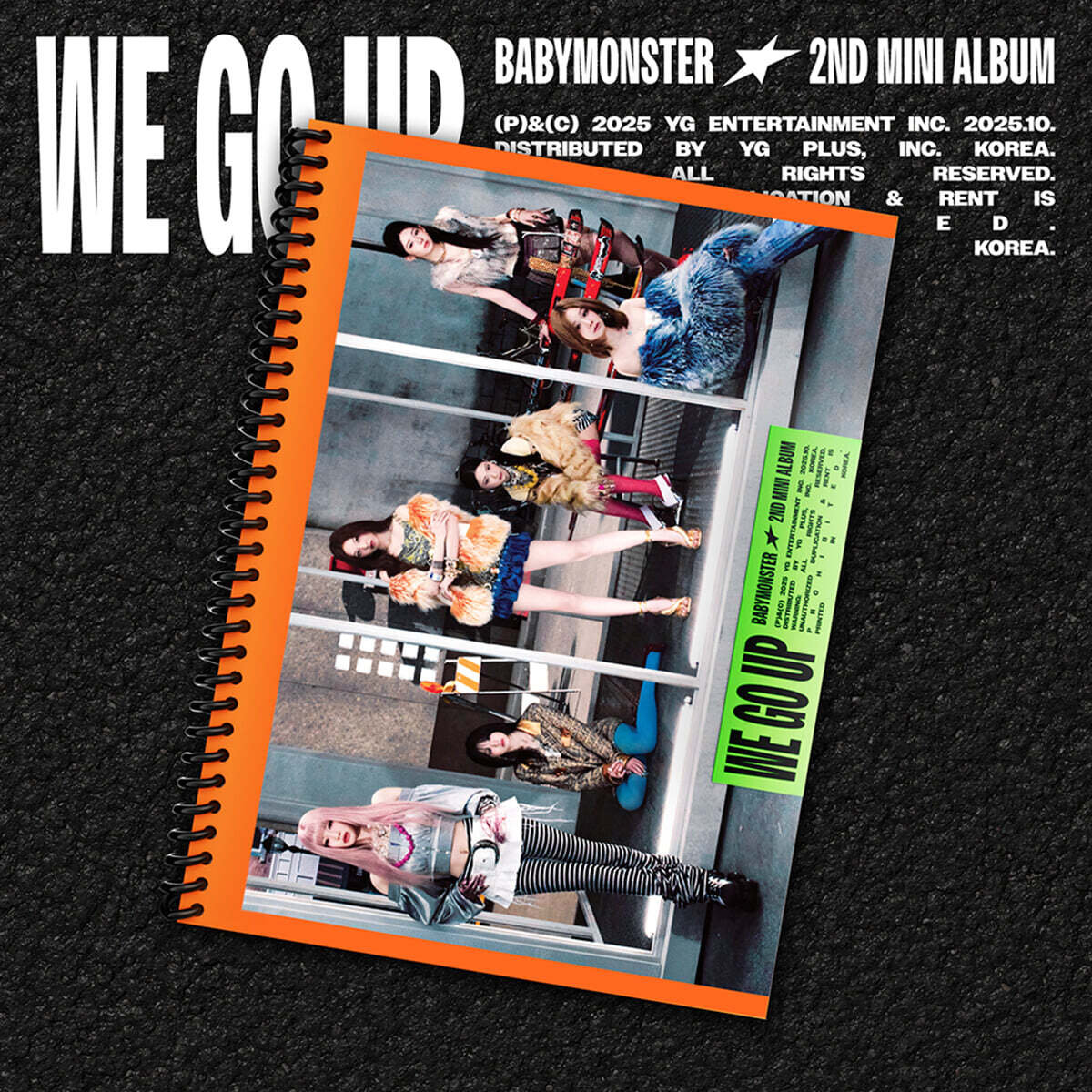BABYMONSTER - 2nd MINI ALBUM [WE GO UP]