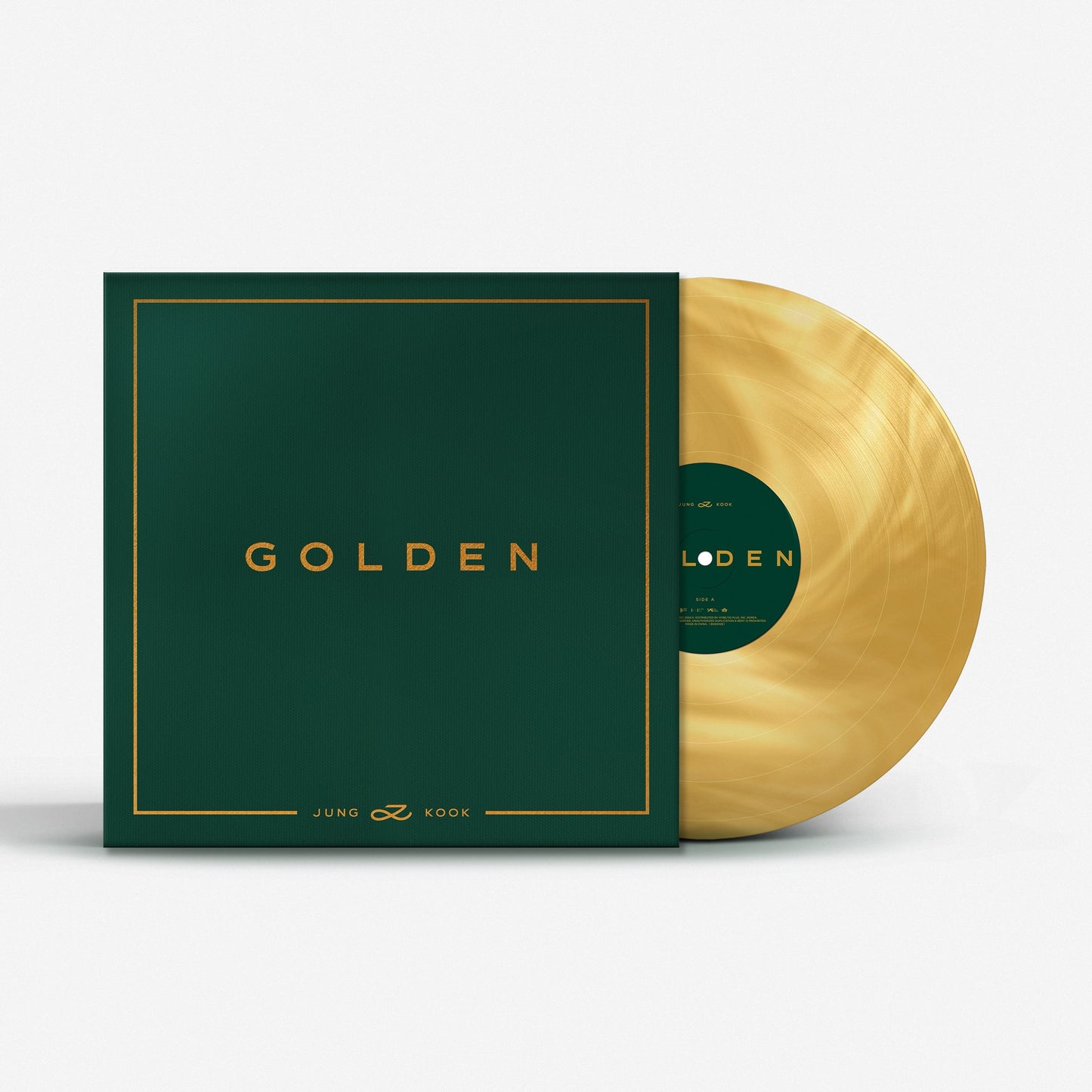 [Pre-Order] BTS JUNG KOOK - GOLDEN 1ST SOLO ALBUM LP VER