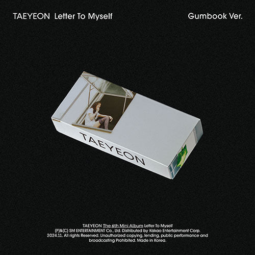 [Pre-Order] TAEYEON - LETTER TO MYSELF 6TH MINI ALBUM GUMBOOK SMART ALBUM VER