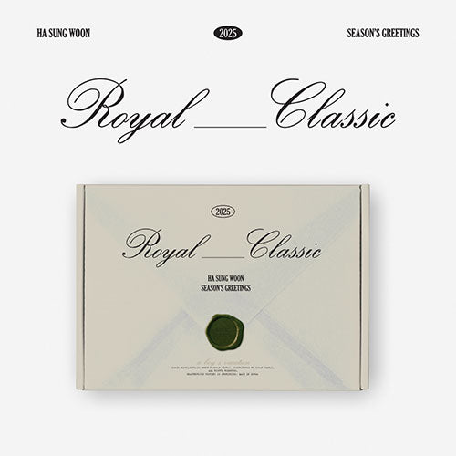 [Pre-Order] HA SUNG WOON - ROYAL CLASSIC 2025 SEASON'S GREETINGS