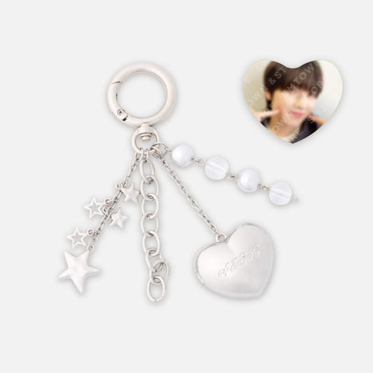 [Pre-Order] NCT WISH - LET'S GO STEADY POP UP STORE 2ND OFFICIAL MD HEART PENDANT KEY RING SET