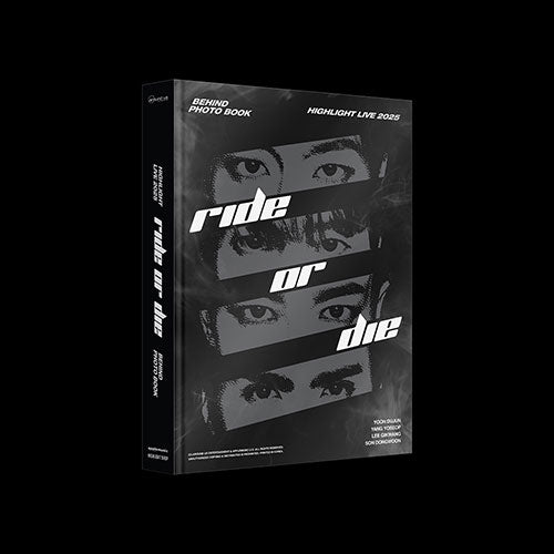 [Pre-Order] HIGHLIGHT - RIDE OR DIE LIVE 2025 BEHIND PHOTO BOOK
