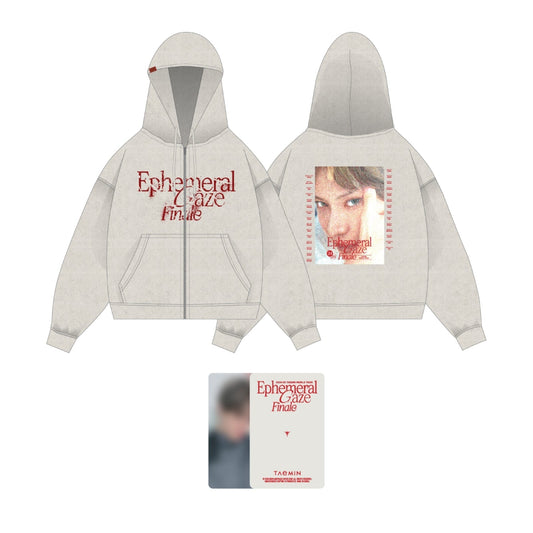 [Pre-Order] TAEMIN - EPHIMERAL GAZE WORLD TOUR FINALE OFFICIAL MD HOODIE ZIP-UP
