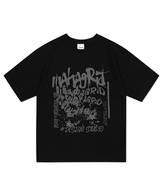 Mahagrid 2023 SUMMER COLLECTION CORP TEE (Black / Large)