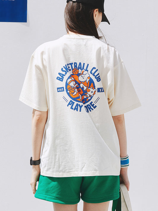 BT21 SPORTS CLUB Basket Ball T-Shirt  (S-L)