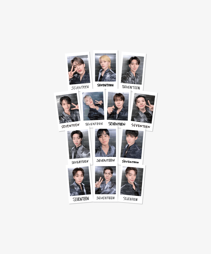 [Pre-Order] SEVENTEEN - RIGHT HERE WORLD TOUR IN JAPAN OFFICIAL MD INSTANT PHOTO STICKER CARD