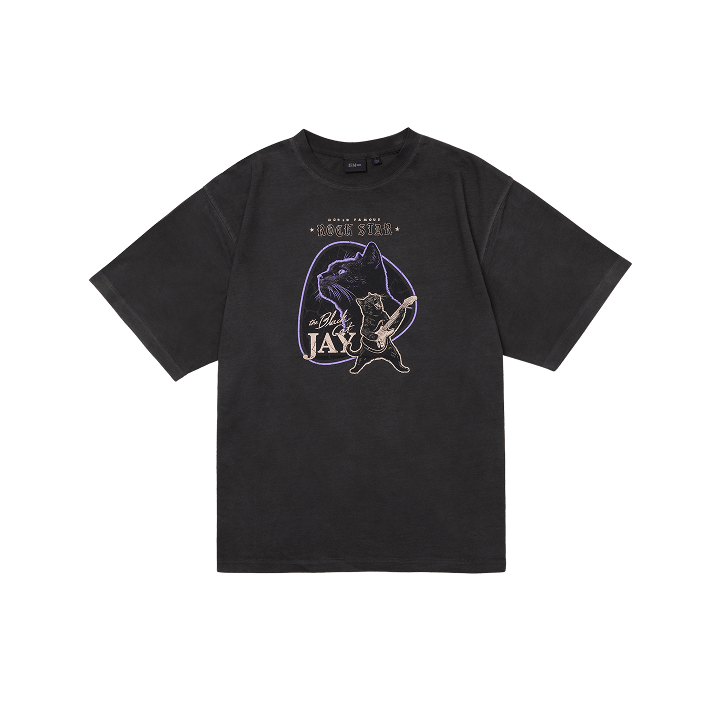 [2ND PRE-ORDER] ENHYPEN - ARTIST MADE COLLECTION BY ENHYPEN OFFICIAL MD JAY'S FAMILY T-SHIRT BLACK BY JAY